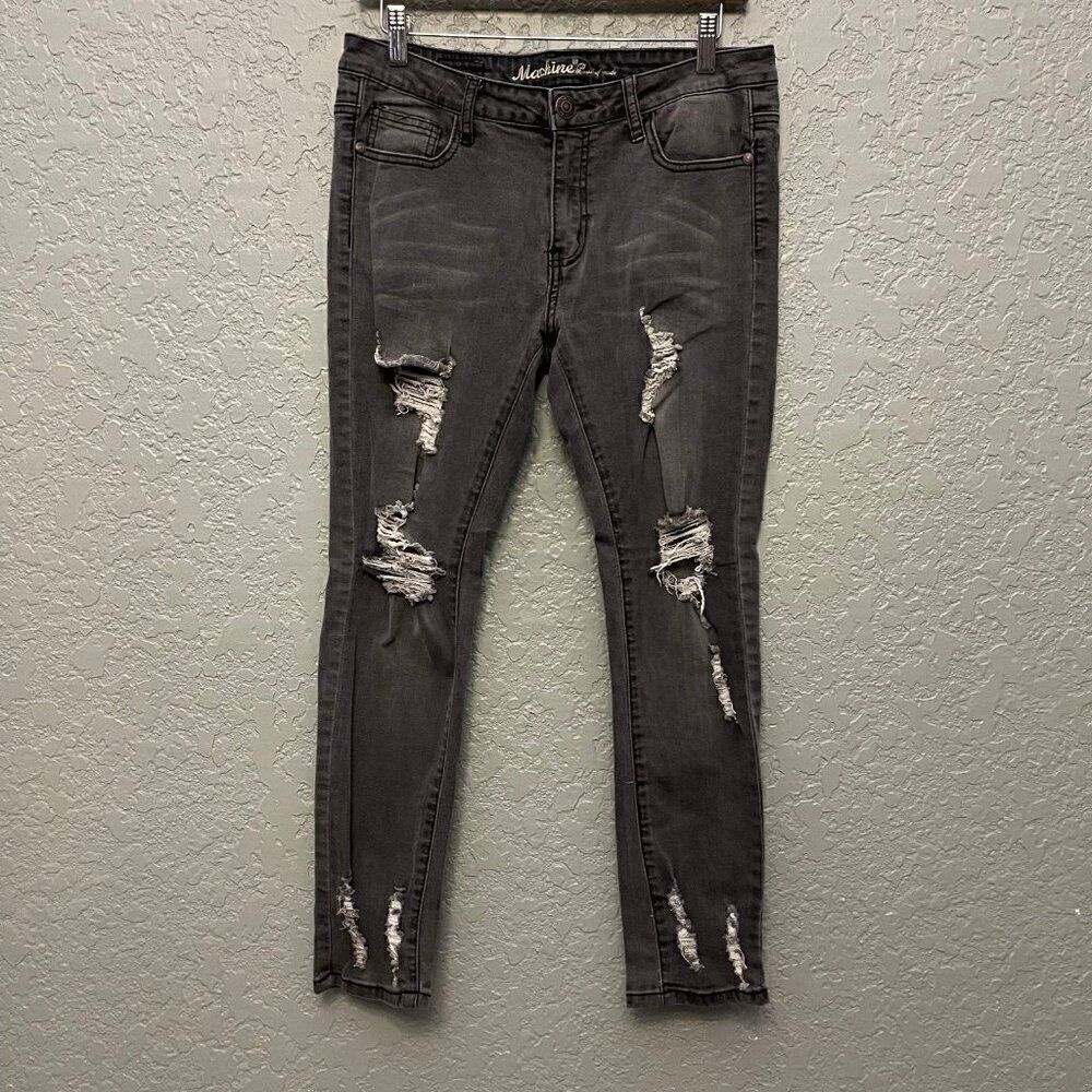 Machine Ripped Jeans - Picture 2 of 12